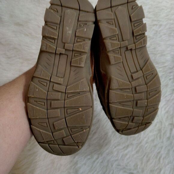 Boys Size 11 M Brown Slip-on Shoes Comfort Church School - Picture 6 of 7
